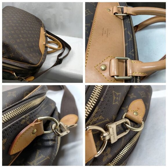 Louis Vuitton LV Travel Bag Alize Brown Monogram 799-073125 - Picture 7 of 13